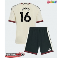 Manchester United Amad Diallo #16 Koszulka Trzecia dzieci 2026-27 Krótki Rękaw (+ krótkie spodenki)