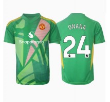 Manchester United Andre Onana #24 Bramkarskie Koszulka Trzecia 2024-25 Krótki Rękaw