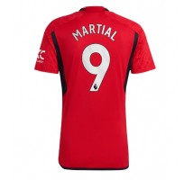 Manchester United Anthony Martial #9 Koszulka Podstawowa 2023-24 Krótki Rękaw