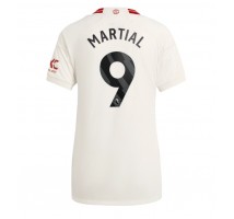 Manchester United Anthony Martial #9 Koszulka Trzecia damskie 2023-24 Krótki Rękaw