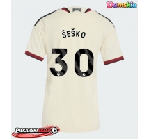 Manchester United Benjamin Sesko #30 Koszulka Trzecia damskie 2026-27 Krótki Rękaw