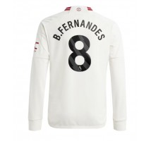 Manchester United Bruno Fernandes #8 Koszulka Trzecia 2023-24 Długi Rękaw