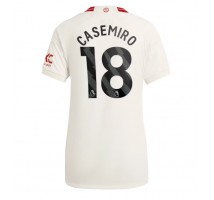 Manchester United Casemiro #18 Koszulka Trzecia damskie 2023-24 Krótki Rękaw