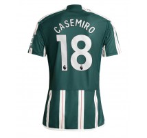 Manchester United Casemiro #18 Koszulka Wyjazdowa 2023-24 Krótki Rękaw