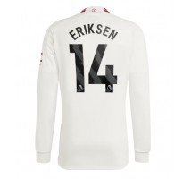 Manchester United Christian Eriksen #14 Koszulka Trzecia 2023-24 Długi Rękaw