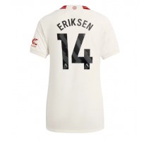 Manchester United Christian Eriksen #14 Koszulka Trzecia damskie 2023-24 Krótki Rękaw