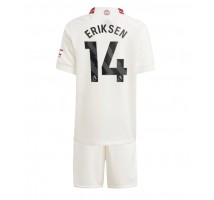 Manchester United Christian Eriksen #14 Koszulka Trzecia dzieci 2023-24 Krótki Rękaw (+ krótkie spodenki)