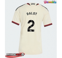 Manchester United Diogo Dalot #2 Koszulka Trzecia damskie 2026-27 Krótki Rękaw
