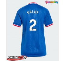 Manchester United Diogo Dalot #2 Koszulka Wyjazdowa damskie 2026-27 Krótki Rękaw