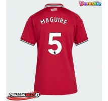 Manchester United Harry Maguire #5 Koszulka Podstawowa damskie 2026-27 Krótki Rękaw