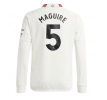 Manchester United Harry Maguire #5 Koszulka Trzecia 2023-24 Długi Rękaw