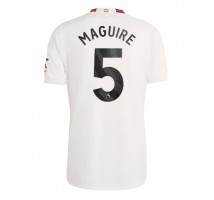 Manchester United Harry Maguire #5 Koszulka Trzecia 2023-24 Krótki Rękaw