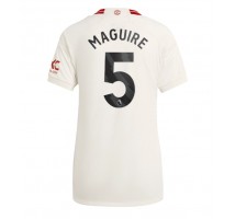 Manchester United Harry Maguire #5 Koszulka Trzecia damskie 2023-24 Krótki Rękaw