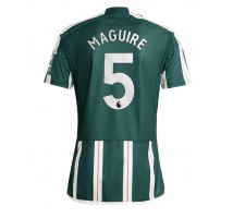Manchester United Harry Maguire #5 Koszulka Wyjazdowa 2023-24 Krótki Rękaw