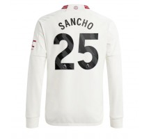 Manchester United Jadon Sancho #25 Koszulka Trzecia 2023-24 Długi Rękaw