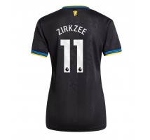 Manchester United Joshua Zirkzee #11 Koszulka Trzecia damskie 2025-26 Krótki Rękaw