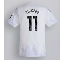 Manchester United Joshua Zirkzee #11 Koszulka Wyjazdowa 2025-26 Krótki Rękaw