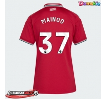 Manchester United Kobbie Mainoo #37 Koszulka Podstawowa damskie 2026-27 Krótki Rękaw