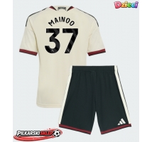 Manchester United Kobbie Mainoo #37 Koszulka Trzecia dzieci 2026-27 Krótki Rękaw (+ krótkie spodenki)