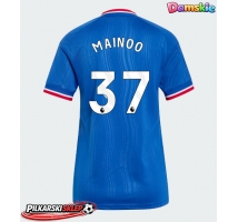 Manchester United Kobbie Mainoo #37 Koszulka Wyjazdowa damskie 2026-27 Krótki Rękaw