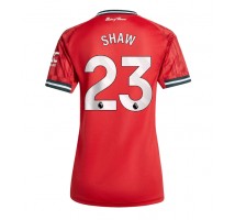 Manchester United Luke Shaw #23 Koszulka Podstawowa damskie 2025-26 Krótki Rękaw