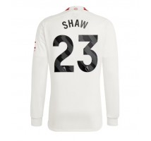 Manchester United Luke Shaw #23 Koszulka Trzecia 2023-24 Długi Rękaw