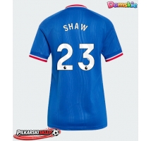 Manchester United Luke Shaw #23 Koszulka Wyjazdowa damskie 2026-27 Krótki Rękaw