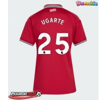 Manchester United Manuel Ugarte #25 Koszulka Podstawowa damskie 2026-27 Krótki Rękaw