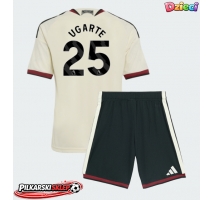 Manchester United Manuel Ugarte #25 Koszulka Trzecia dzieci 2026-27 Krótki Rękaw (+ krótkie spodenki)