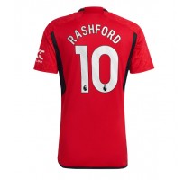Manchester United Marcus Rashford #10 Koszulka Podstawowa 2023-24 Krótki Rękaw
