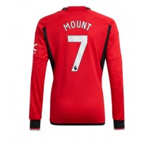 Manchester United Mason Mount #7 Koszulka Podstawowa 2023-24 Długi Rękaw