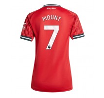 Manchester United Mason Mount #7 Koszulka Podstawowa damskie 2025-26 Krótki Rękaw