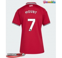Manchester United Mason Mount #7 Koszulka Podstawowa damskie 2026-27 Krótki Rękaw