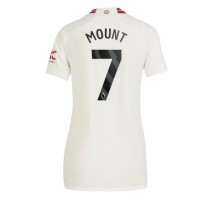 Manchester United Mason Mount #7 Koszulka Trzecia damskie 2023-24 Krótki Rękaw