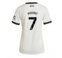 Manchester United Mason Mount #7 Koszulka Trzecia damskie 2024-25 Krótki Rękaw
