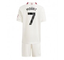 Manchester United Mason Mount #7 Koszulka Trzecia dzieci 2023-24 Krótki Rękaw (+ krótkie spodenki)