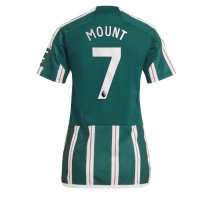 Manchester United Mason Mount #7 Koszulka Wyjazdowa damskie 2023-24 Krótki Rękaw
