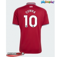 Manchester United Matheus Cunha #10 Koszulka Podstawowa 2026-27 Krótki Rękaw