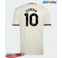 Manchester United Matheus Cunha #10 Koszulka Trzecia 2026-27 Krótki Rękaw