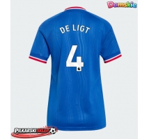 Manchester United Matthijs de Ligt #4 Koszulka Wyjazdowa damskie 2026-27 Krótki Rękaw