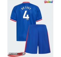 Manchester United Matthijs de Ligt #4 Koszulka Wyjazdowa dzieci 2026-27 Krótki Rękaw (+ krótkie spodenki)