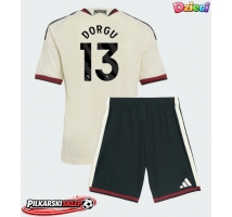 Manchester United Patrick Dorgu #13 Koszulka Trzecia dzieci 2026-27 Krótki Rękaw (+ krótkie spodenki)