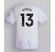 Manchester United Patrick Dorgu #13 Koszulka Wyjazdowa 2025-26 Krótki Rękaw