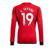 Manchester United Raphael Varane #19 Koszulka Podstawowa 2023-24 Długi Rękaw