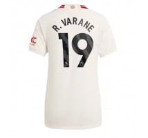 Manchester United Raphael Varane #19 Koszulka Trzecia damskie 2023-24 Krótki Rękaw