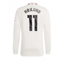 Manchester United Rasmus Hojlund #11 Koszulka Trzecia 2023-24 Długi Rękaw