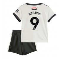 Manchester United Rasmus Hojlund #9 Koszulka Trzecia dzieci 2024-25 Krótki Rękaw (+ krótkie spodenki)