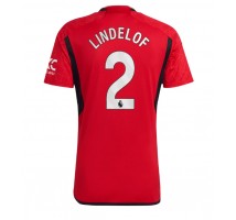 Manchester United Victor Lindelof #2 Koszulka Podstawowa 2023-24 Krótki Rękaw