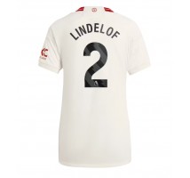 Manchester United Victor Lindelof #2 Koszulka Trzecia damskie 2023-24 Krótki Rękaw