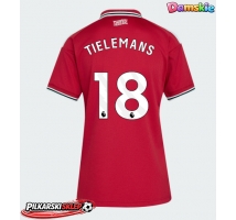 Manchester United Youri Tielemans #18 Koszulka Podstawowa damskie 2026-27 Krótki Rękaw